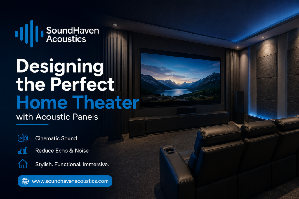 Designing the Perfect Home Theater with Acoustic Panels